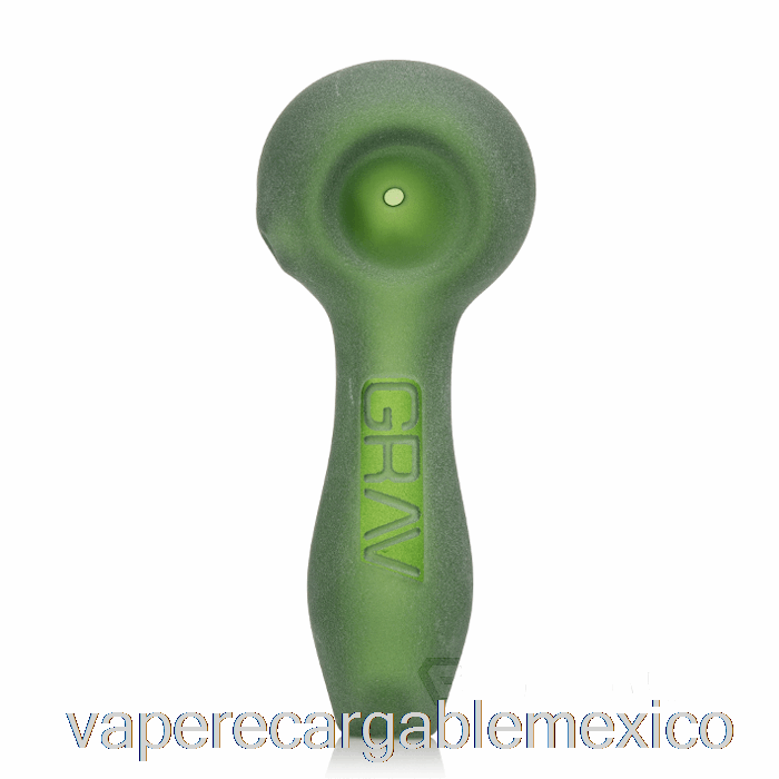 Vape Recargable Grav Cuchara Arenada Verde